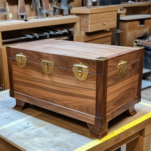 Classic Hardwood Storage Chest